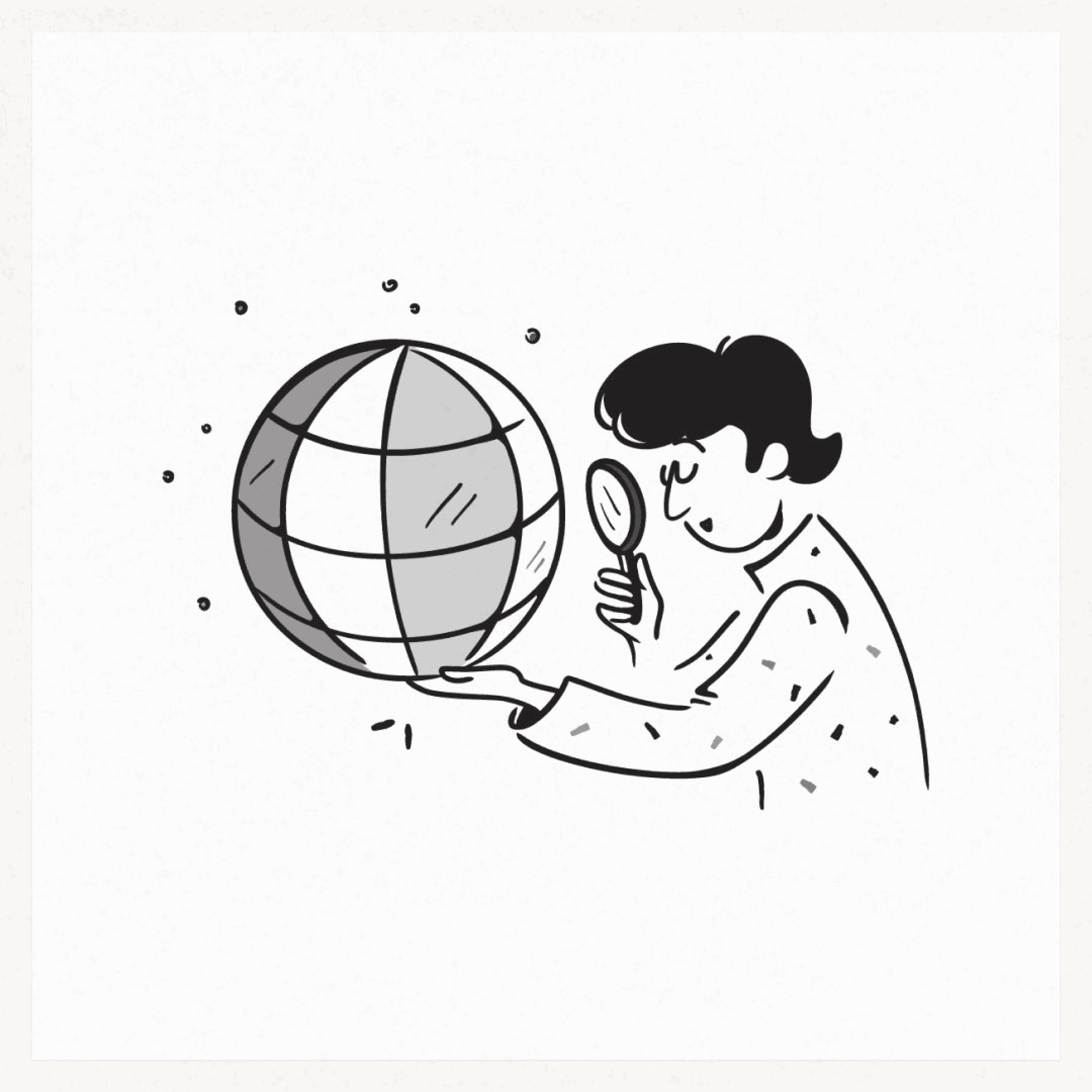 Beginner guide illustration for buying your first domain